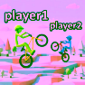 Wheelie Bike For 2 Players